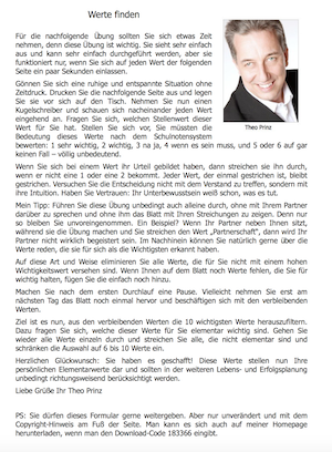 Bild zum Meine Werte finden Wie geht das eigentlich